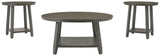 Caitbrook - Gray - Occasional Table Set (Set of 3) by Signature Design by Ashley® | Bel Furniture