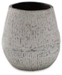 Claymount - Vase Dark Brown 8''W x 8''D x 8''H by Signature Design by Ashley® | Bel Furniture