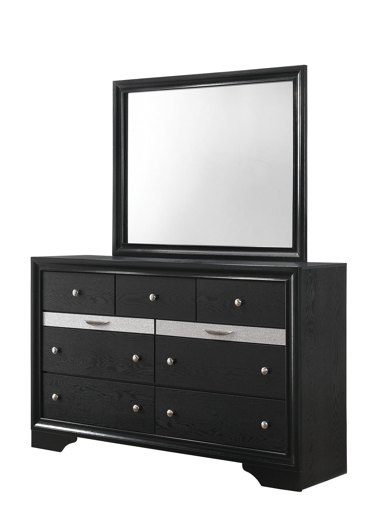 Regata - Dresser Black by Crown Mark | Bel Furniture