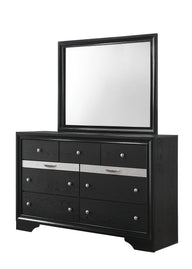 Regata - Dresser Black by Crown Mark | Bel Furniture