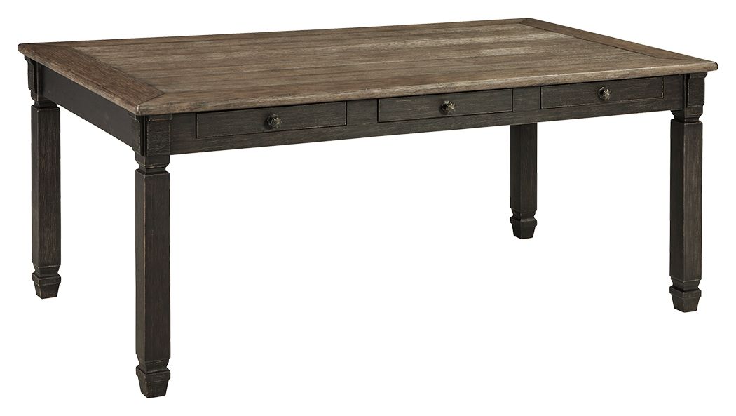 Tyler Creek - Black / Gray - Rectangular Dining Room Table by Signature Design by Ashley® | Bel Furniture