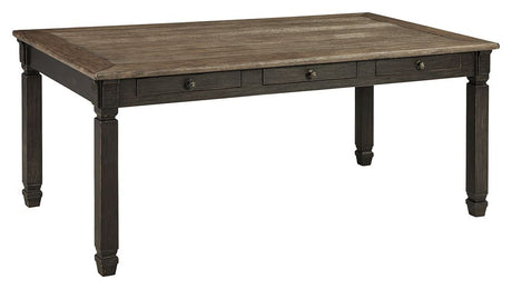 Tyler Creek - Black / Gray - Rectangular Dining Room Table by Signature Design by Ashley® | Bel Furniture