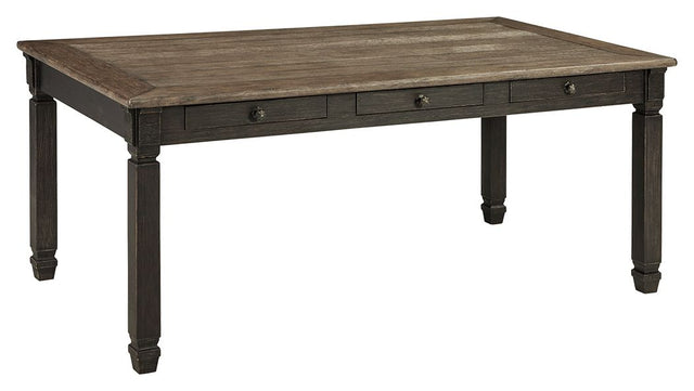 Tyler Creek - Black / Gray - Rectangular Dining Room Table by Signature Design by Ashley® | Bel Furniture