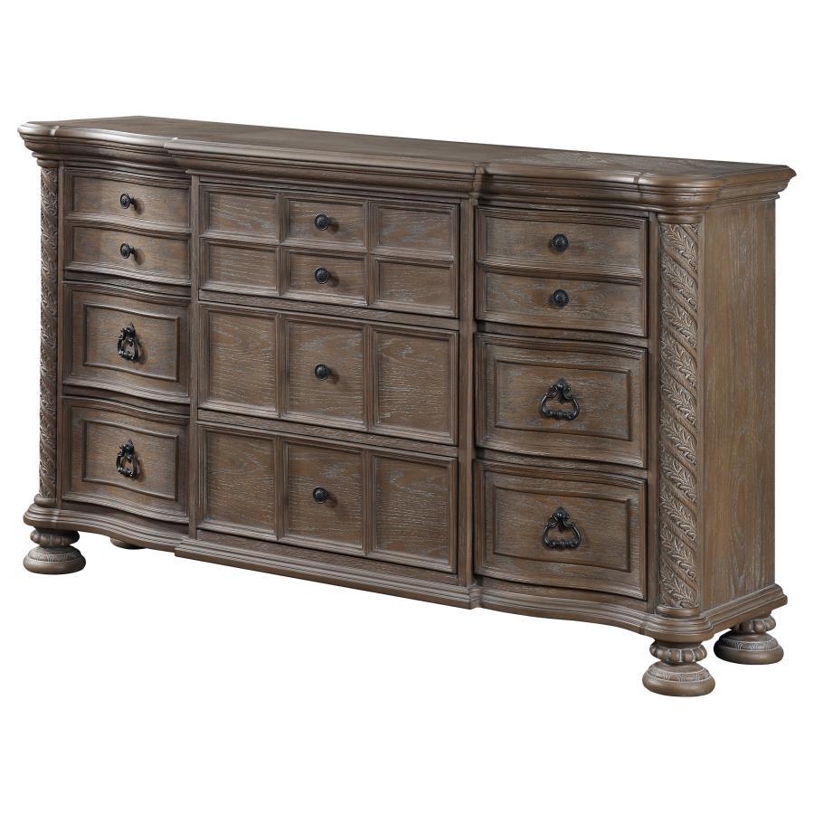 Emmett - 9-Drawer Dresser - Walnut