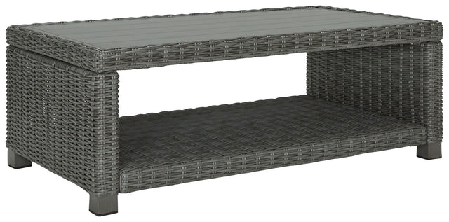 Elite Park - Gray - Rectangular Cocktail Table by Signature Design by Ashley® | Bel Furniture