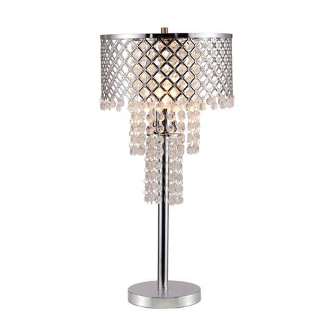 Crystal On Mesh - Table Lamp