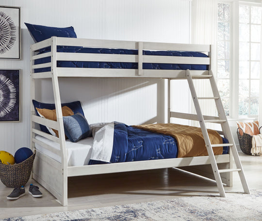 Robbinsdale - Bunk Bed With Storage Beige Twin None by Signature Design by Ashley® | Bel Furniture