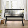 Jerimiah - Spindleback Bench Black by Crown Mark | Bel Furniture
