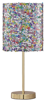 Maddy - Purple - Metal Table Lamp by Signature Design by Ashley® | Bel Furniture