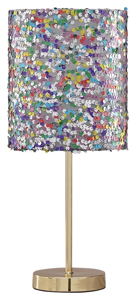 Maddy - Purple - Metal Table Lamp