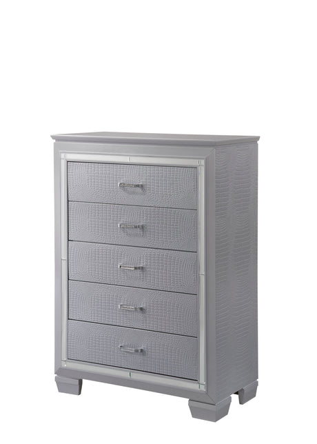 Lillian - Chest - Gray by Crown Mark | Bel Furniture