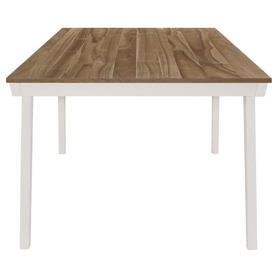 Nogales - Rectangular Wood Dining Table - Off White