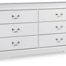 Anarasia - Dresser, Mirror White Dressers by Signature Design by Ashley® | Bel Furniture
