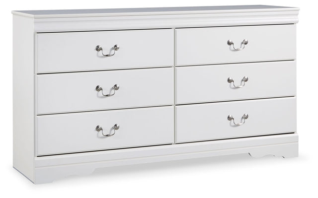 Anarasia - Dresser, Mirror White Dressers by Signature Design by Ashley® | Bel Furniture