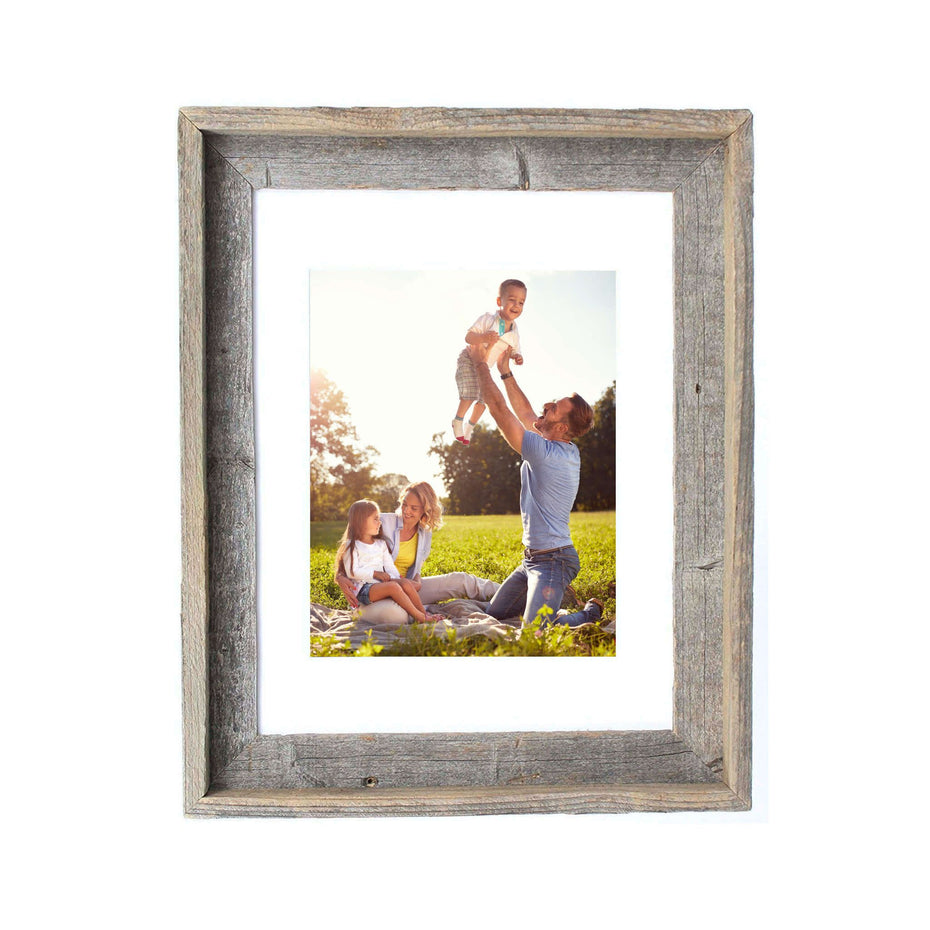 Picture Frame - White - Rustic - 16" x 20"