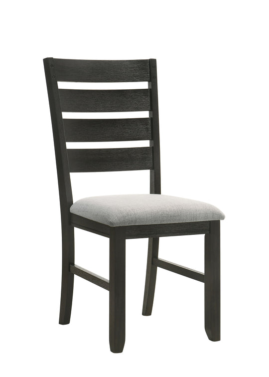 Bardstown - Side Chair (Set of 2) - Wheat / Charcoal by Crown Mark | Bel Furniture