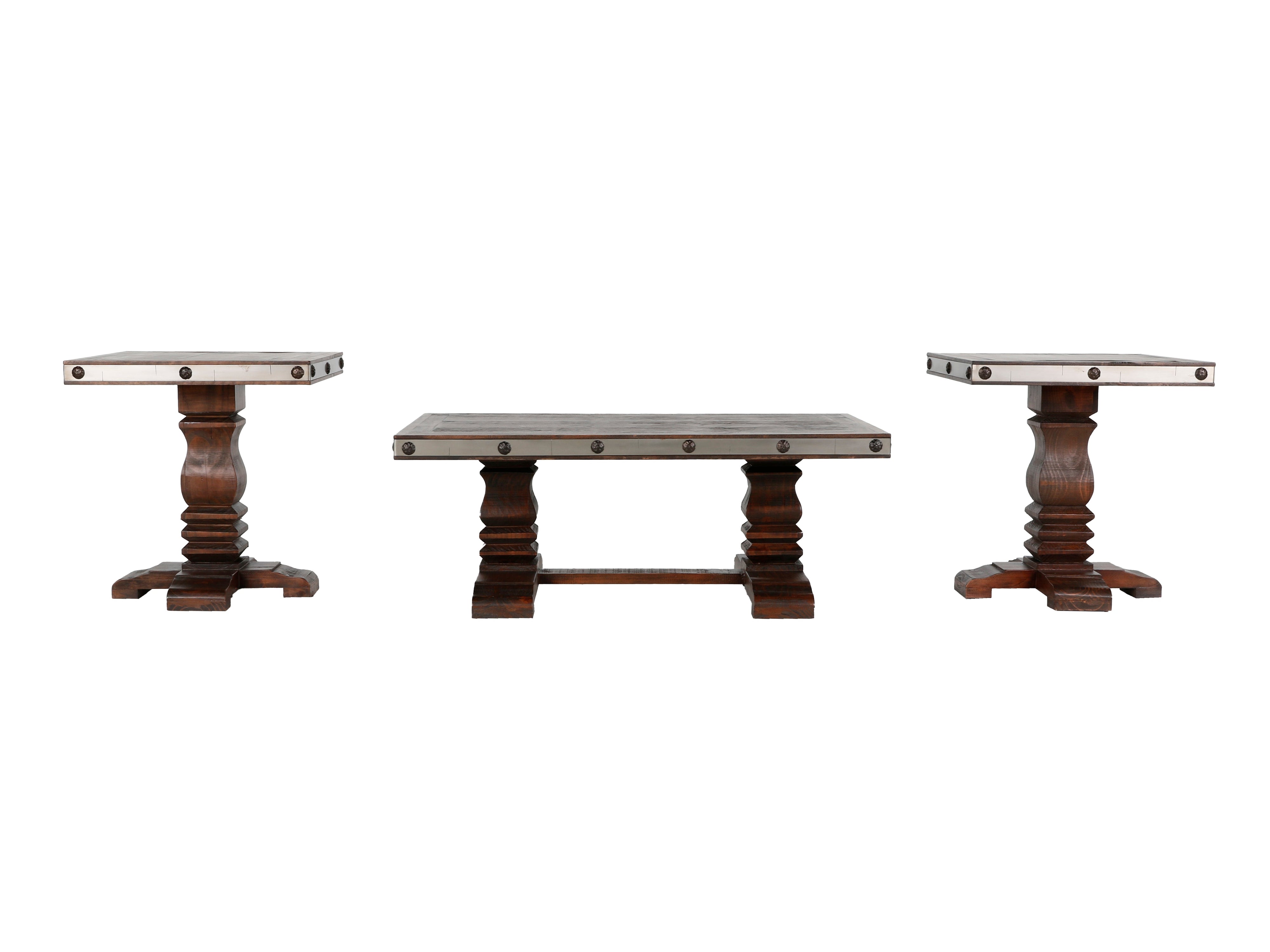 3 PIECE COFFEE TABLE SET - BEL Furniture