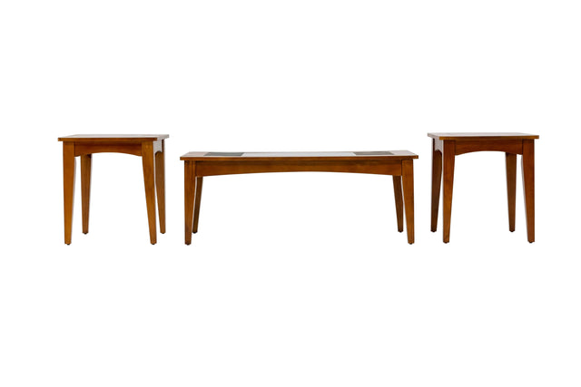 3 PIECE COFFEE TABLE SET by Mollai Collections | Bel Furniture