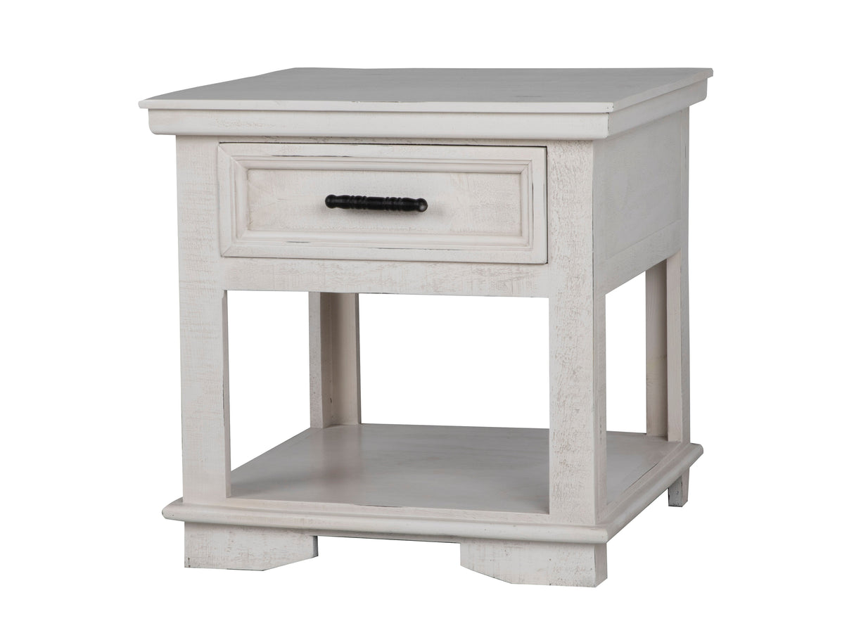 Charles-Nero White 3 PIECE COFFEE TABLE SET by Mollai Collections | Bel Furniture