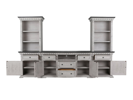 ALAMO 3 PIECE ENTERTAINMENT CENTER by Mollai Collections | Bel Furniture