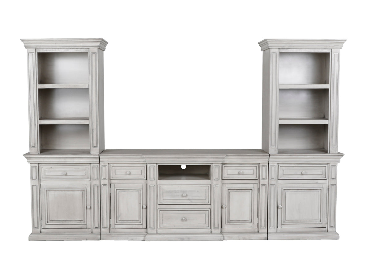 ASPEN / MAGNOLIA 3 PIECE ENTERTAINMENT CENTER by Mollai Collections | Bel Furniture