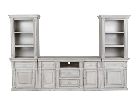 ASPEN / MAGNOLIA 3 PIECE ENTERTAINMENT CENTER by Mollai Collections | Bel Furniture