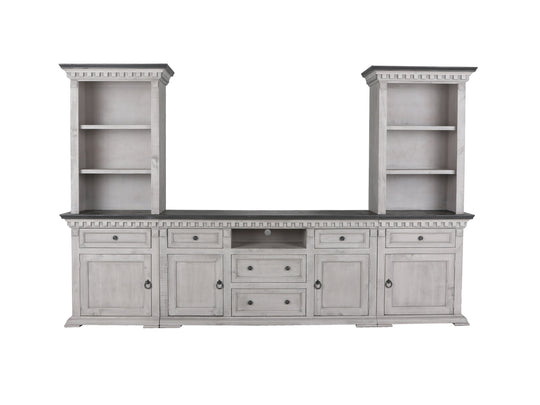 ALAMO 3 PIECE ENTERTAINMENT CENTER by Mollai Collections | Bel Furniture