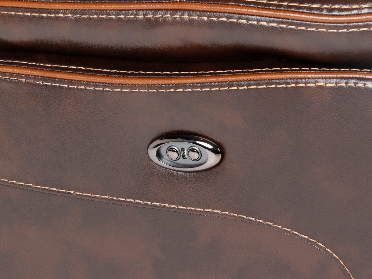 3 Piece Living Room Set: Power Reclining Sofa, Power Reclining Chair, Stationary Loveseat by Sara Collections | Bel Furniture