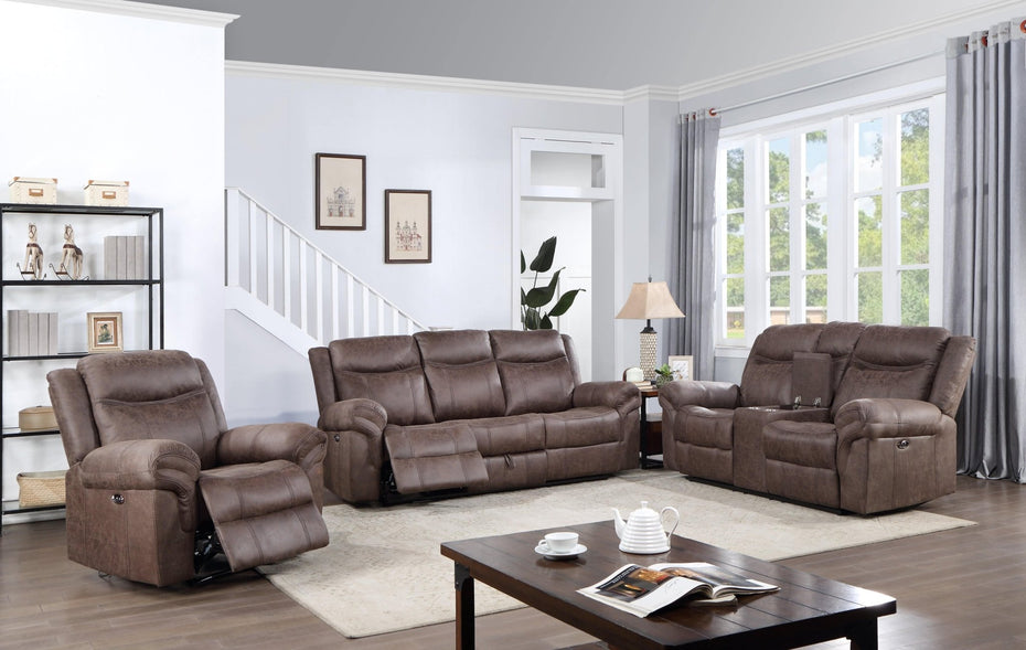 3 PIECE POWER RECLINING LIVING ROOM SET - BEL Furniture