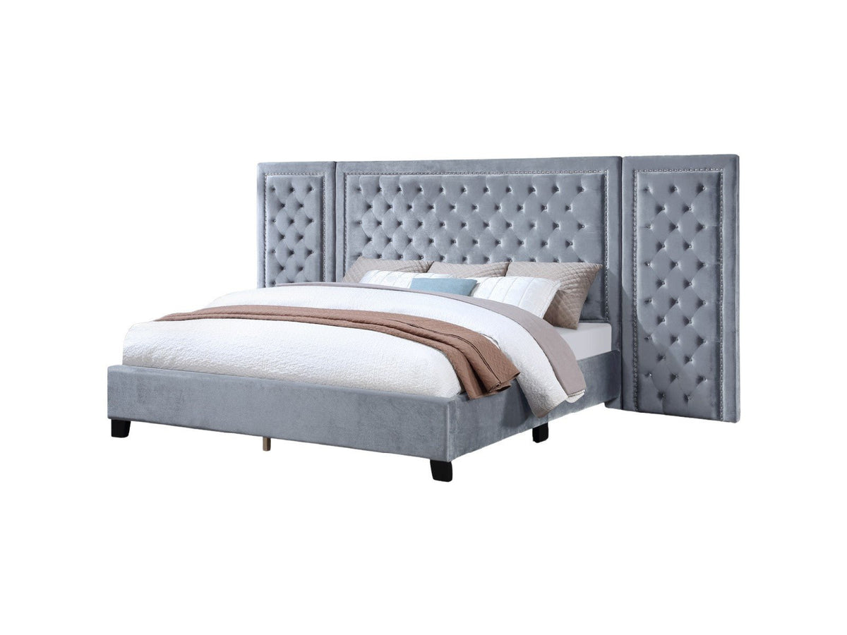 3 PIECE QUEEN BED by Mollai Collections | Bel Furniture