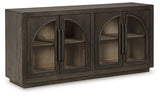 Dreley - Grayish Brown - Accent Cabinet by Signature Design by Ashley® | Bel Furniture