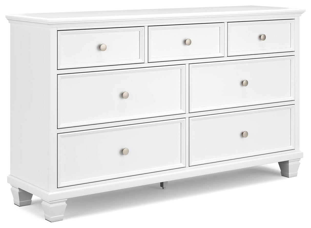 Fortman - White - Dresser by Signature Design by Ashley® | Bel Furniture