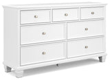 Fortman - White - Dresser by Signature Design by Ashley® | Bel Furniture