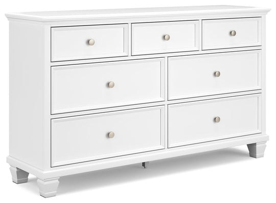 Fortman - White - Dresser by Signature Design by Ashley® | Bel Furniture