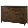 Curtis - Dresser, Mirror Dark Brown Dressers by Crown Mark | Bel Furniture