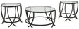 Tarrin - Black - Occasional Table Set (Set of 3) by Signature Design by Ashley® | Bel Furniture