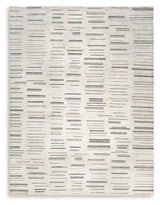 Leesdale - Rug Pearl Silver 8' x 10' by Signature Design by Ashley® | Bel Furniture