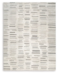 Leesdale - Rug Pearl Silver 8' x 10' by Signature Design by Ashley® | Bel Furniture
