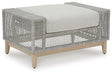 Seton Creek - Gray - Ottoman With Cushion by Signature Design by Ashley® | Bel Furniture