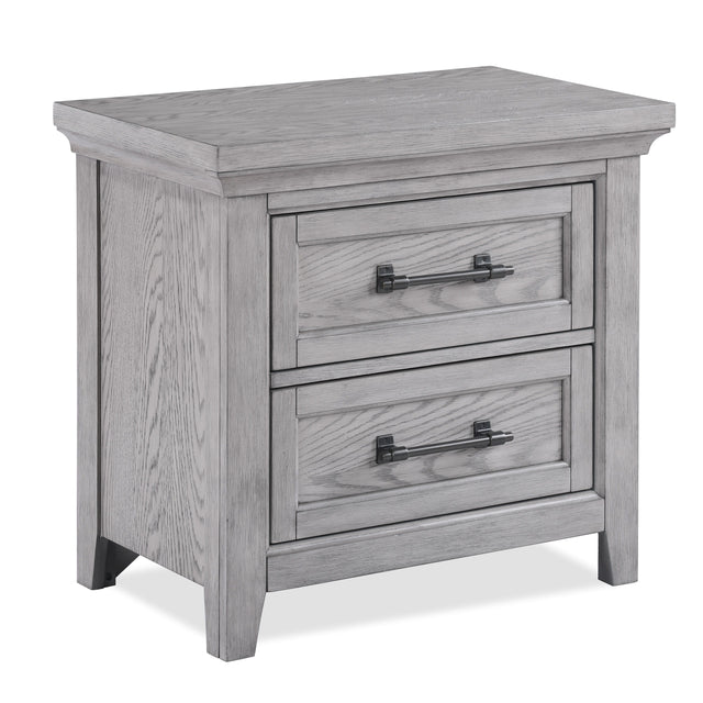 Beckett - Nightstand - Greige by Crown Mark | Bel Furniture
