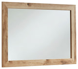 Hyanna - Tan Brown - Bedroom Mirror by Signature Design by Ashley® | Bel Furniture
