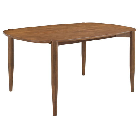 Dortch - Oval Solid Wood Dining Table - Walnut by CoasterEveryday | Bel Furniture