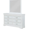 Louis Philip - Dresser White by Crown Mark | Bel Furniture