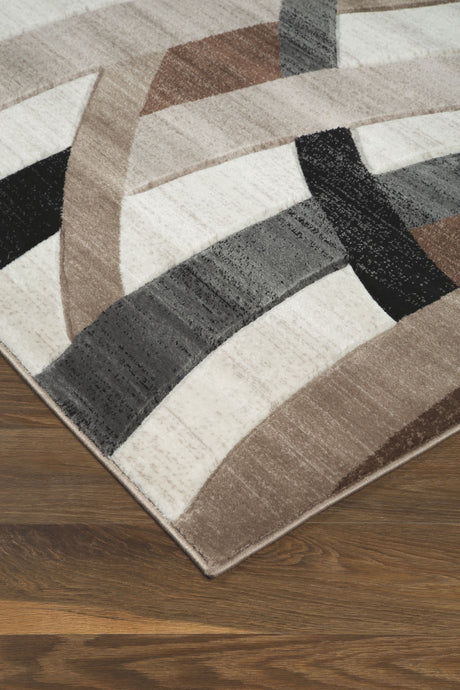 Jacinth - Rug Dark Brown by Signature Design by Ashley® | Bel Furniture