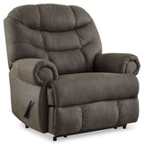 Camera Time - Gunmetal - Zero Wall Recliner by Signature Design by Ashley® | Bel Furniture