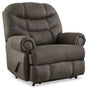 Camera Time - Gunmetal - Zero Wall Recliner by Signature Design by Ashley® | Bel Furniture