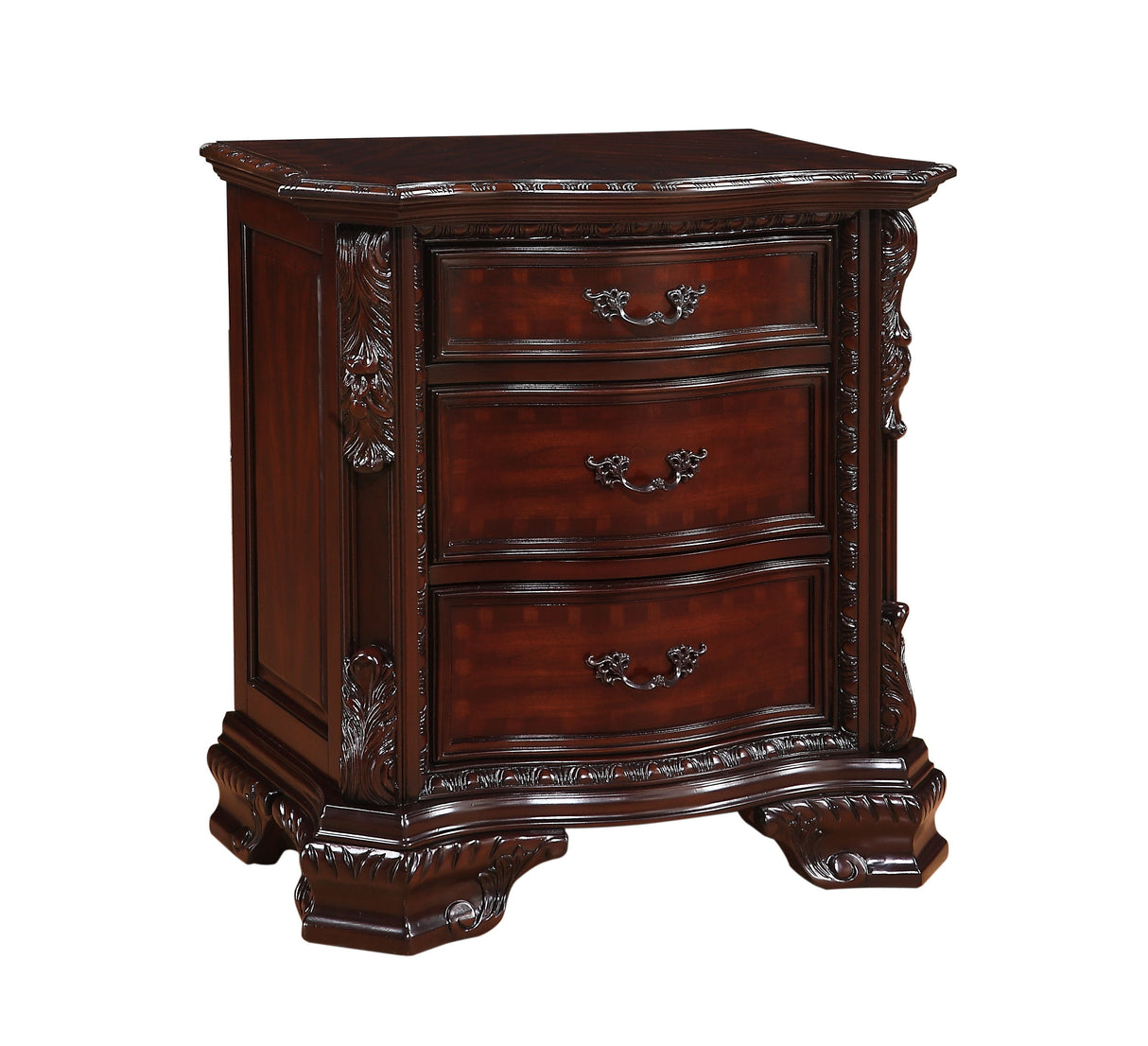 Sheffield - Nightstand Dark Brown by Crown Mark | Bel Furniture