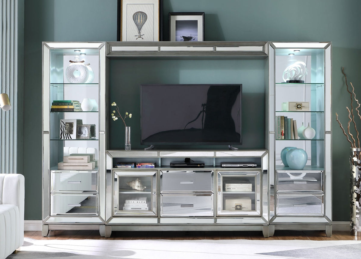 4 PIECE ENTERTAINMENT CENTER by Mollai Collections | Bel Furniture