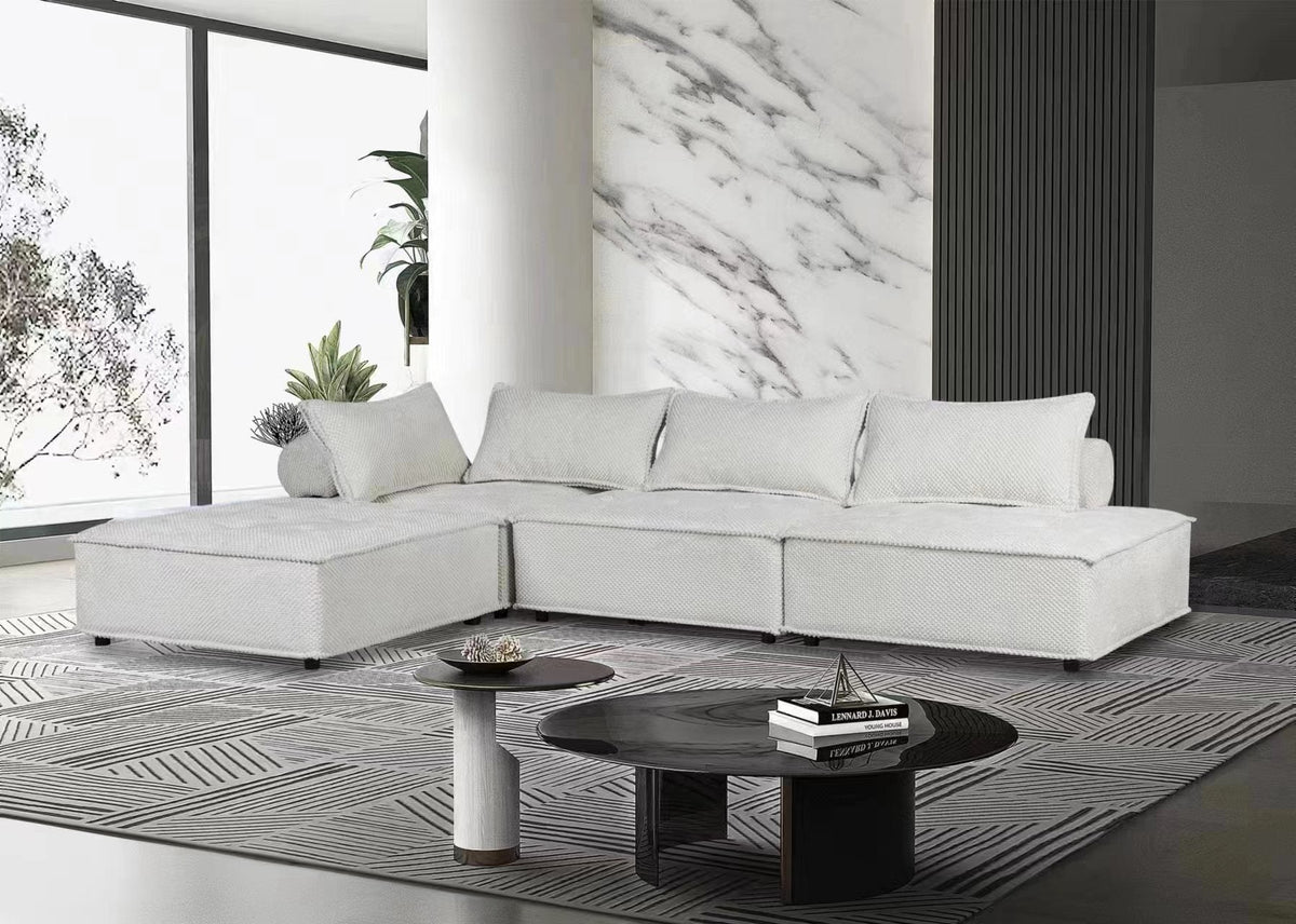4 PIECE MODULAR SECTIONAL by Sara Collections | Bel Furniture