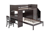 4 PIECE TWIN BUNK BED SET by Mollai Collections | Bel Furniture